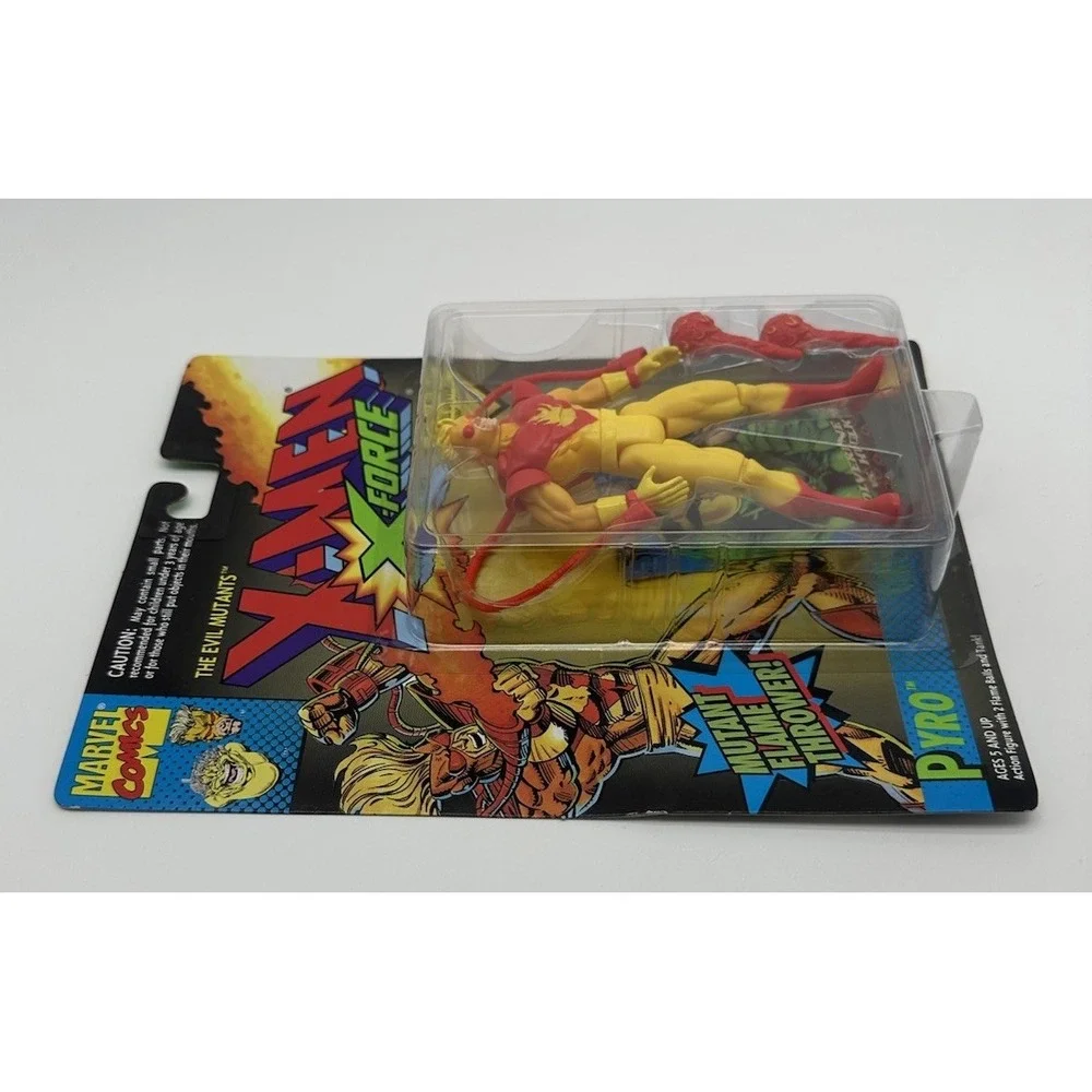 1994 TOY BIZ MARVEL X-MEN X-FORCE PYRO MUTANT FLAME THROWER #49519 SEALED